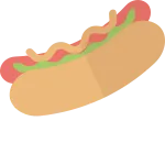 Hot Dog SVG Icon